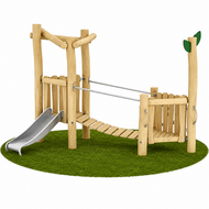 Robinia peutertoren Klimpret met brug