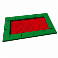 Bouncer Trampoline Rechthoek - 166x142 cm