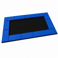 Bouncer Trampoline Rechthoek - 166x142 cm