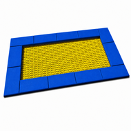 Bouncer Trampoline Rechthoek - 166x142 cm
