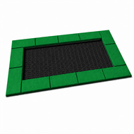 Bouncer Trampoline Rechthoek - 166x142 cm