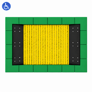 Bouncer Rechthoek Trampoline - 286x190 cm - Maatwerk - Inclusief