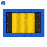 Bouncer Rechthoek Trampoline - 286x190 cm - Maatwerk - Inclusief