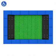 Bouncer Rechthoek Trampoline - 286x190 cm - Maatwerk - Inclusief