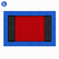 Bouncer Rechthoek Trampoline - 286x190 cm - Maatwerk - Inclusief