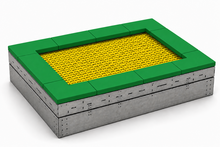 Bouncer Trampoline Rechthoek - 166x142 cm