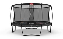 BERG Elite Levels Regular Trampoline - 430 cm - Safety Net Deluxe - Antraciet - Professioneel