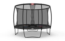 BERG Elite Levels Regular Trampoline - 430 cm - Safety Net DLX XL - Antraciet - Professioneel