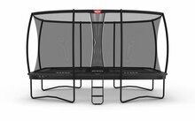 BERG Ultim Elite Regular Trampoline - 500 x 300 cm - Safety Net DLX XL - Antraciet - Professioneel