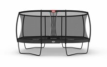 BERG Grand Elite Regular Trampoline - 520 x 345 cm - Safety Net Deluxe - Antraciet - Professioneel