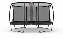 BERG Grand Elite Regular Trampoline - 520 x 345 cm - Safety Net DLX XL - Antraciet - Professioneel