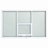 Voorkant Securitglas Basketbalbord - 180x105 cm - Incl. Dunk Basketbalring