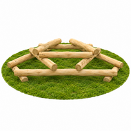 Robinia Balanceerparcours Mikado 12-delig Openbaar