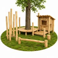 Robinia houten ijsparcours