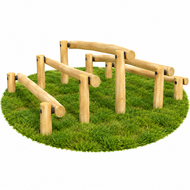 Robinia Klimbalken Openbaar (Serie 29)