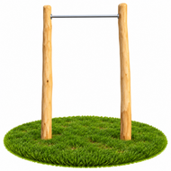 Robinia Optrekstang RVS Basic 200 - 250 cm Hoog