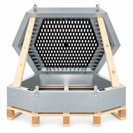 Bouncer Trampoline Hexagon - 201x174 cm