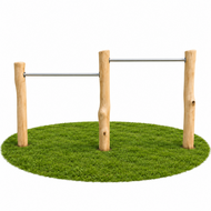 Robinia duikelrek Duo op maat Deluxe RVS