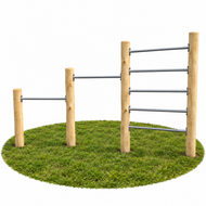 Robinia klim duikel combinatie Openbaar gebruik