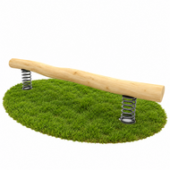 Robinia Balanceerbalk op Veren