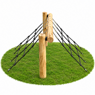 B-Play Robinia Klimnet Parcours met Stappalen Openbaar - Module 8