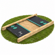 Zandbak met Krijtbord Recycled IIII
