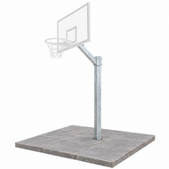 standaard voor basketbal bord