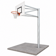Aluminium Basketbalpaal Insteek 2,25 m