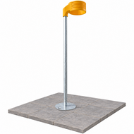 Verstelbare Aluminium Korfbal Street Set