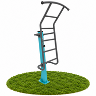Outdoor Fitness ladder Turquoise