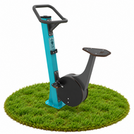 Outdoor Fitness Fiets Turquoise