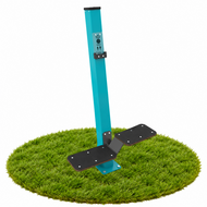 Outdoor Fitness Steps Turquoise