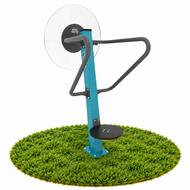 Outdoor Fitness Flex Wheel + Core Twister Turquoise