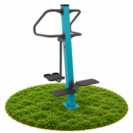 Outdoor Fitness Hip Swing + Steps Turquoise