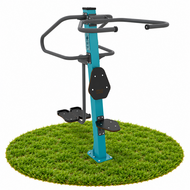 Outdoor Fitness Hip Swing + Shoulder Press Turquoise