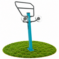 Outdoor Fitness Pull-up bar + Tai Chi Spinner Turquoise
