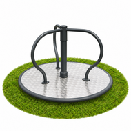 Openbare speelplaats Carrousel Centrale Paal &Oslash;130 cm