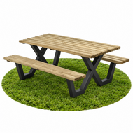Picknicktafel 200x160