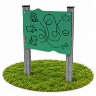 Speelpaneel Dierendoolhof Recycled