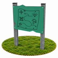 Speelpaneel Schatkaart Recycled