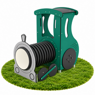 Speeltoestel Op Reis Recycled Locomotief I
