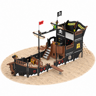 Speeltoren Pirates openbaar gebruik Piratenschip Openbaar