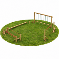 Europlay Houten Evenwichtsparcours B