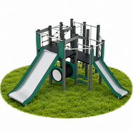 Speelcombinatie Recycled Klim-en Glij Avontuur III