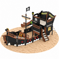 Speeltoren Pirates Victoria C Piratenschip Openbaar