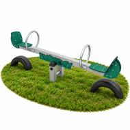 WipWap 2-Peroons met rugleuning Recycled