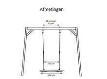 Nest schommel swibee Zwart-Appelgroen