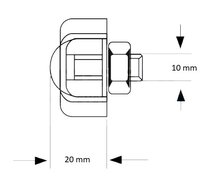 oog 10mm afmeting