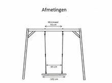 afmetingen netschommel