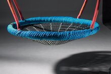 Huck Nestschommel Blauw/zwart Ø120cm